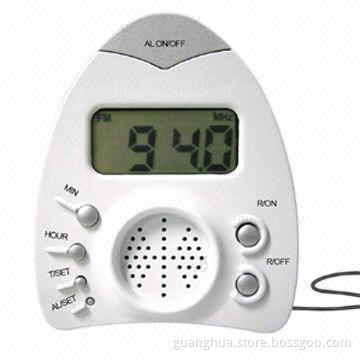 Digital Alarm Clock with Radio Function, Sized 8.4 x 4.3 x 9.9cm
